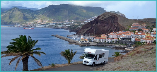 camper van in Madeira