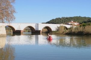 paddling in Portugal